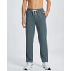image:image3 Pack Boys French Terry Sweatpants Open Bottom Joggers Kids SchoolBlack  Charcoal  Stormy Weather