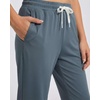 image:image3 Pack Boys French Terry Sweatpants Open Bottom Joggers Kids SchoolBlack  Charcoal  Stormy Weather