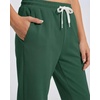 image:image3 Pack Boys French Terry Sweatpants Open Bottom Joggers Kids SchoolBlack  Hunter Green  Quite Shade