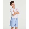 image:image3 Pack Boys Swim Trunks 2 in 1 Board Shorts Bathing Suit Liner Kids TeensSet 1