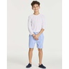 image:image3 Pack Boys Swim Trunks 2 in 1 Board Shorts Bathing Suit Liner Kids TeensSet 1
