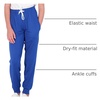 image:image3 Pack Girls Dry Fit Sweatpants Joggers Athletic Pants Teens Kids HikingSet 8