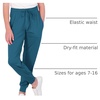 image:image3 Pack Girls Dry Fit Sweatpants Joggers Athletic Pants Teens Kids HikingSet 9