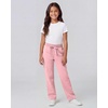 image:image3 Pack Girls Fleece Sweatpants Open Bottom Pants Kids Teens Tween SchoolSet 1
