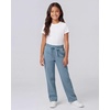 image:image3 Pack Girls Fleece Sweatpants Open Bottom Pants Kids Teens Tween SchoolSet 3