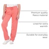 image:image3 Pack Girls Fleece Sweatpants Open Bottom Pants Kids Teens Tween SchoolSet 3