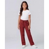 image:image3 Pack Girls Fleece Sweatpants Open Bottom Pants Kids Teens Tween SchoolSet 5