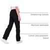 image:image3 Pack Girls Fleece Sweatpants Open Bottom Pants Kids Teens Tween SchoolSet 8