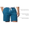 image:image3 Pack Mens Cotton French Terry Sweat Shorts Casual Lounge with PocketsSet 4