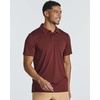 image:image3 Pack Mens Dry Fit Polo Shirts Short Sleeve Pocket Golf Work TacticalSet 2