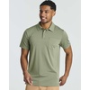 image:image3 Pack Mens Dry Fit Polo Shirts Short Sleeve Pocket Golf Work TacticalSet 5