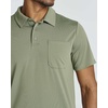 image:image3 Pack Mens Dry Fit Polo Shirts Short Sleeve Pocket Golf Work TacticalSet 5