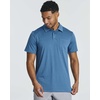 image:image3 Pack Mens Dry Fit Polo Shirts Short Sleeve Pocket Golf Work TacticalSet 7