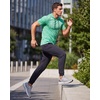 image:image3 Pack Mens Dry Fit Short Sleeve Hoodies Shirts Athletic Workout GymSet 11