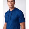 image:image3 Pack Mens Dry Fit Short Sleeve Hoodies Shirts Athletic Workout GymSet 3