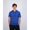 image:image3 Pack Mens Dry Fit Short Sleeve Hoodies Shirts Athletic Workout GymSet 4