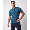 image:image3 Pack Mens Dry Fit Short Sleeve Hoodies Shirts Athletic Workout GymSet 7