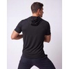 image:image3 Pack Mens Dry Fit Short Sleeve Hoodies Shirts Athletic Workout GymSet 9