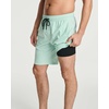 image:image3 Pack Mens Swim Trunks Board Shorts Bathing Suit Compression Liner BeachSet 1