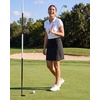 image:image3 Pack Womens 20 Skorts Skirts Knee Length Golf Tennis Athletic PocketsSet 10