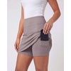 image:image3 Pack Womens 20 Skorts Skirts Knee Length Golf Tennis Athletic PocketsSet 11