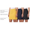 image:image3 Pack Womens 20 Skorts Skirts Knee Length Golf Tennis Athletic PocketsSet 3