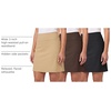 image:image3 Pack Womens 20 Skorts Skirts Knee Length Golf Tennis Athletic PocketsSet 6