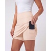 image:image3 Pack Womens 20 Skorts Skirts Knee Length Golf Tennis Athletic PocketsSet 8