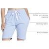 image:image3 Pack Womens 9 French Terry Bermuda Shorts Athletic Lounge Yoga PocketsSet 5