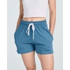 image:image3 Pack Womens Cotton French Terry Shorts Athletic Casual Lounge PocketsSet 2