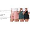 image:image3 Pack Womens Cotton French Terry Shorts Athletic Casual Lounge PocketsSet 7