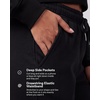 image:image3 Pack Womens Fleece Sweatpants Open Bottom Lounge Sweats Workout PocketsSet 1