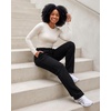 image:image3 Pack Womens Fleece Sweatpants Open Bottom Lounge Sweats Workout PocketsSet 1