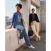 image:image3 Pack Womens Fleece Sweatpants Open Bottom Lounge Sweats Workout PocketsSet 4