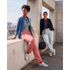 image:image3 Pack Womens Fleece Sweatpants Open Bottom Lounge Sweats Workout PocketsSet 5
