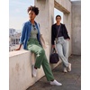 image:image3 Pack Womens Fleece Sweatpants Open Bottom Lounge Sweats Workout PocketsSet 8