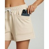 image:image3 Pack Womens French Terry Shorts Sweatshorts Lounge Gym Square PocketsSet 1