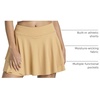image:image3 Pack Womens Skorts Athletic Tennis Golf Flowy Skirt Mini Shorts PocketsSet 6