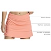 image:image3 Pack Womens Tiered Skorts Skirts Built in Shorts Pockets Tennis GolfSet 4