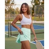 image:image3 Pack Womens Tiered Skorts Skirts Built in Shorts Pockets Tennis GolfSet 7
