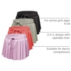 image:image4 Pack Girls Dry Fit Flowy Butterfly Shorts Skorts Skirt Athletic TeensSet 1