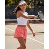 image:image4 Pack Girls Dry Fit Flowy Butterfly Shorts Skorts Skirt Athletic TeensSet 1