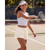 image:image4 Pack Girls Dry Fit Flowy Butterfly Shorts Skorts Skirt Athletic TeensSet 2
