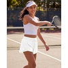 image:image4 Pack Girls Dry Fit Flowy Butterfly Shorts Skorts Skirt Athletic TeensSet 6