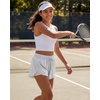 image:image4 Pack Girls Dry Fit Flowy Butterfly Shorts Skorts Skirt Athletic TeensSet 7