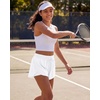 image:image4 Pack Girls Dry Fit Flowy Butterfly Shorts Skorts Skirt Athletic TeensSet 8