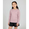 image:image4 Pack Girls Dry Fit Long Sleeve Shirts Athletic Activewear Teens Tops TeeSet 1