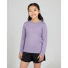 image:image4 Pack Girls Dry Fit Long Sleeve Shirts Athletic Activewear Teens Tops TeeSet 10