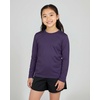 image:image4 Pack Girls Dry Fit Long Sleeve Shirts Athletic Activewear Teens Tops TeeSet 4
