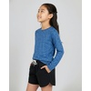 image:image4 Pack Girls Dry Fit Long Sleeve Shirts Athletic Activewear Teens Tops TeeSet 6